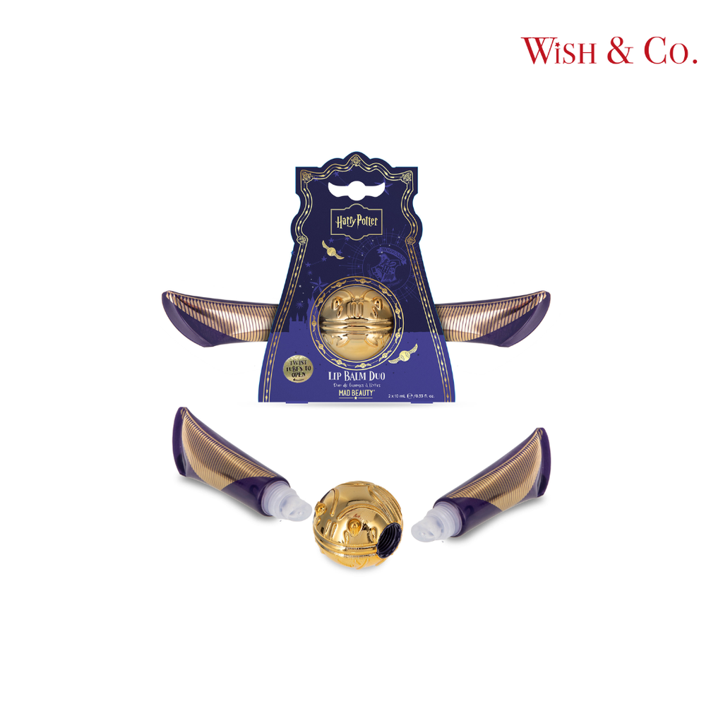 Harry Potter Golden Snitch Lip Balm Duo โกลเด้นสนิชลิปบาล์มดูโอ้