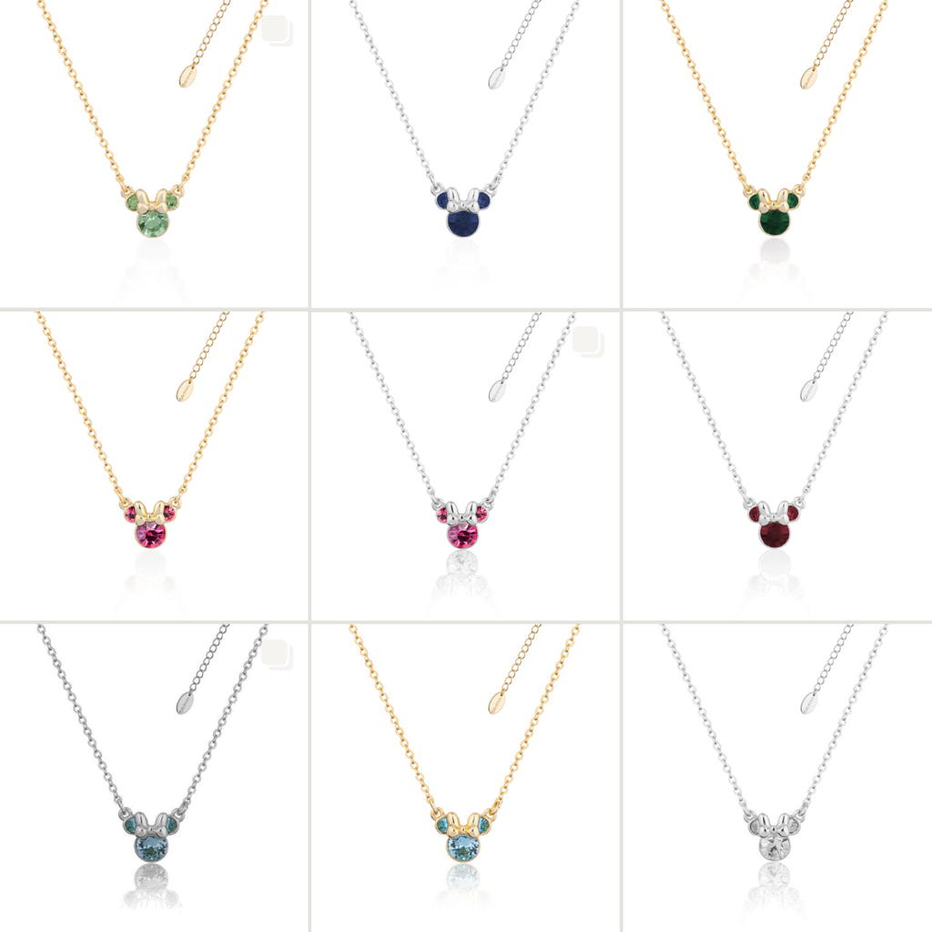 Couture Kingdom Minnie Mouse Lucky stone necklace