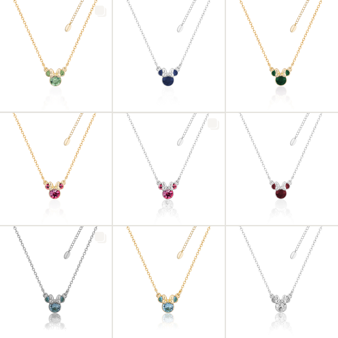 Couture Kingdom Minnie Mouse Lucky stone necklace