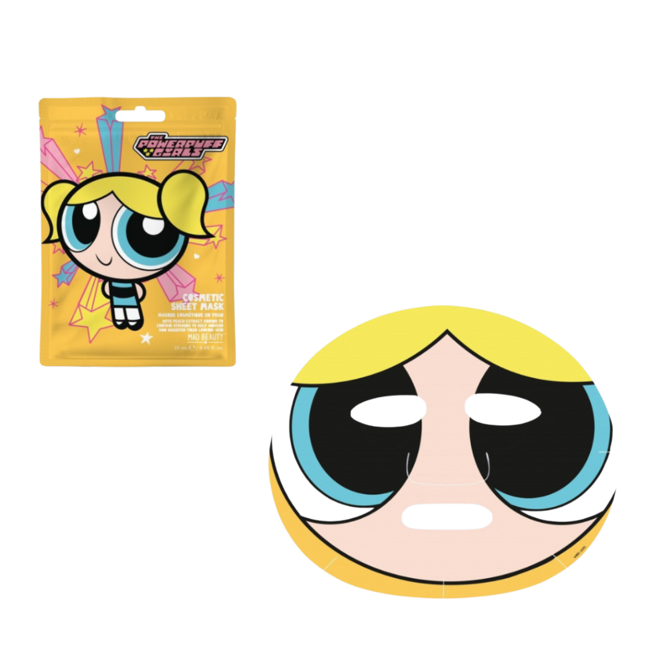 Warner Brothers Powerpuff Girls Super Cute - Sheet Mask