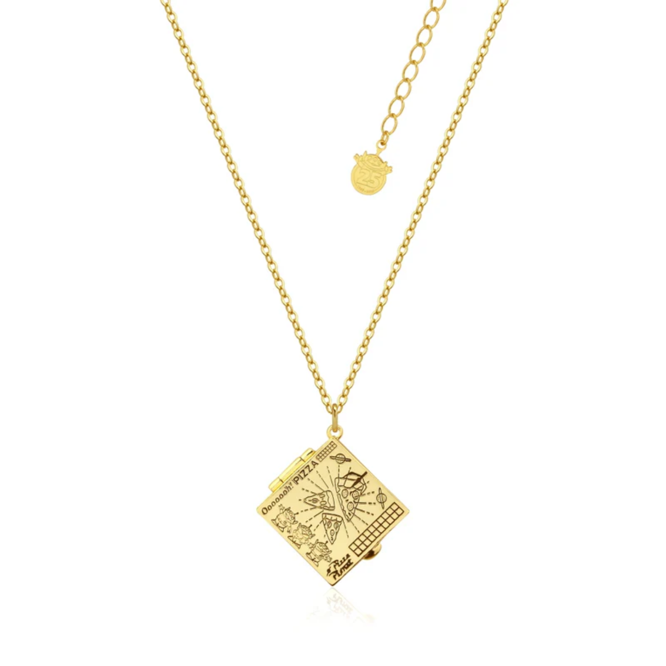 Pizza Planet Box Necklace