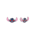 Disney Lilo and Stitch Heart Eyes Enamel Necklace & Studs
