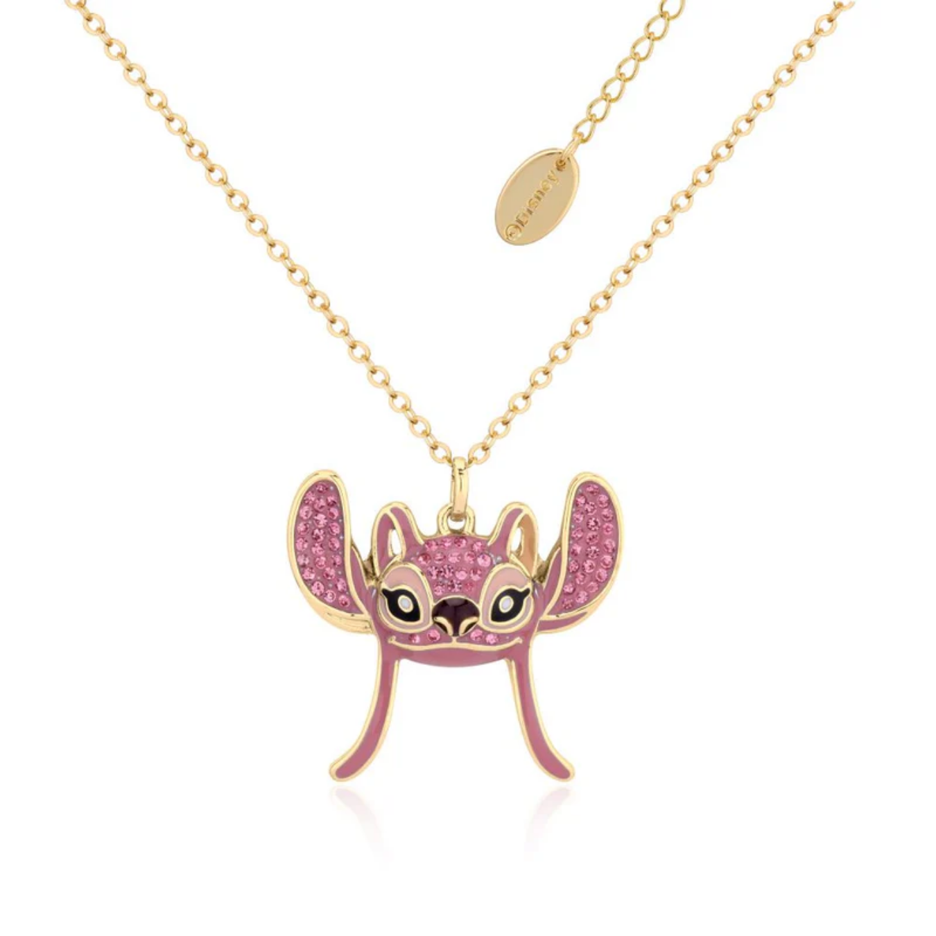 Couture Kingdom Disney Lilo and Stitch Crystal Angel Necklace