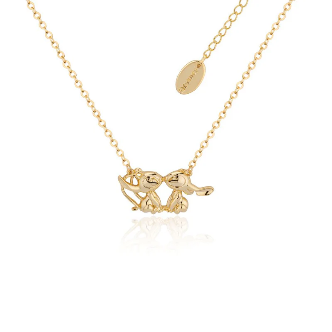 Couture Kingdom Disney Lilo and Stitch Angel Kissing Stud Necklace