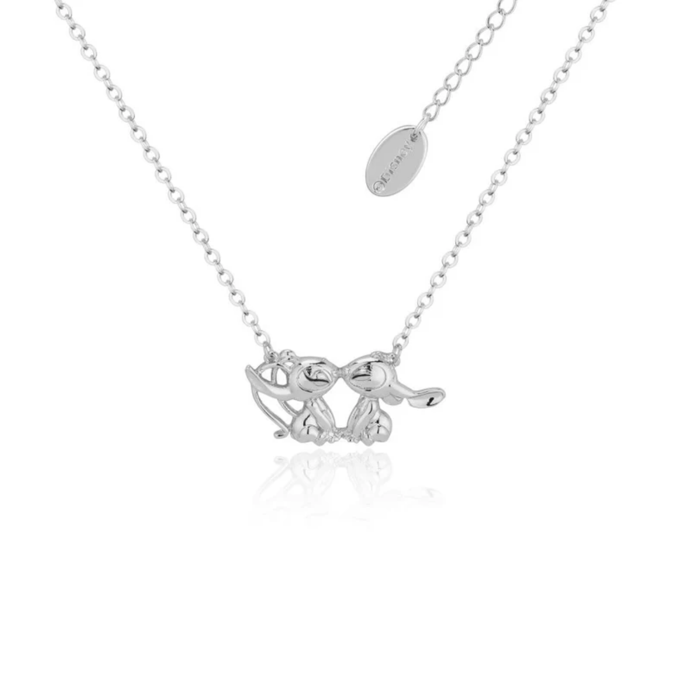 Couture Kingdom Disney Lilo and Stitch Angel Kissing Stud Necklace