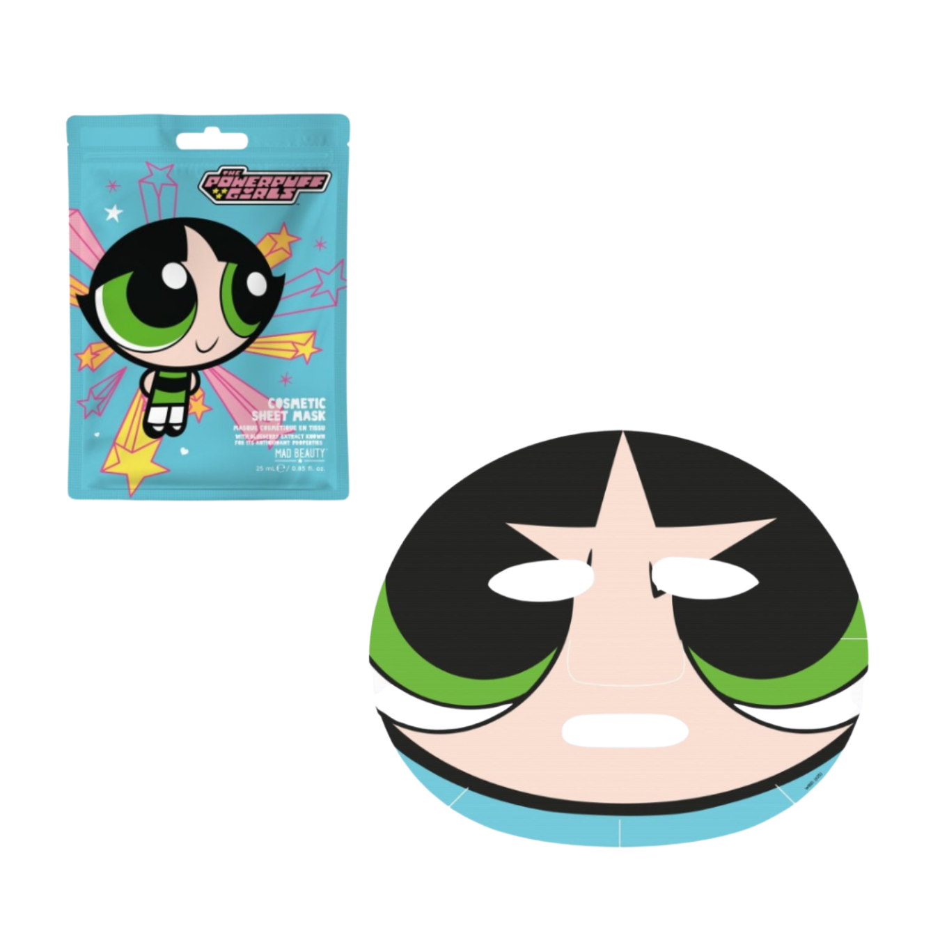 Warner Brothers Powerpuff Girls Super Cute - Sheet Mask