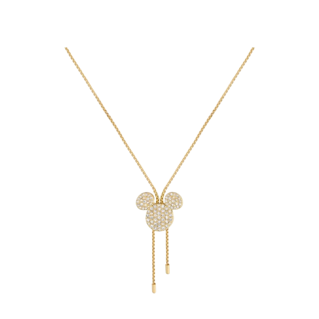 Couture Kingdom Disney Crystal Mickey Mouse Lariat Necklace