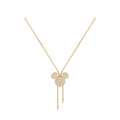 Couture Kingdom Disney Crystal Mickey Mouse Lariat Necklace