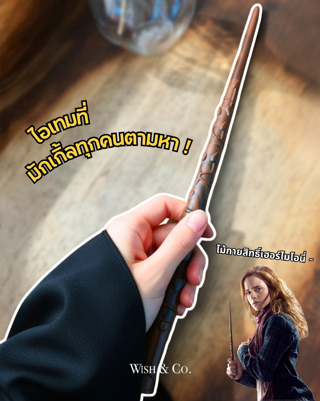 Harry Potter Wand Lip Balm ลิปบาล์มไม้กายสิทธิ์