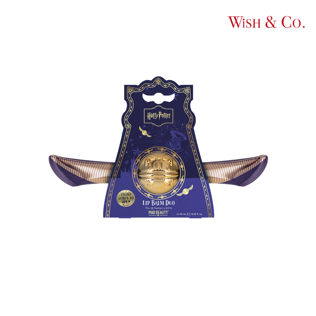 Harry Potter Golden Snitch Lip Balm Duo โกลเด้นสนิชลิปบาล์มดูโอ้