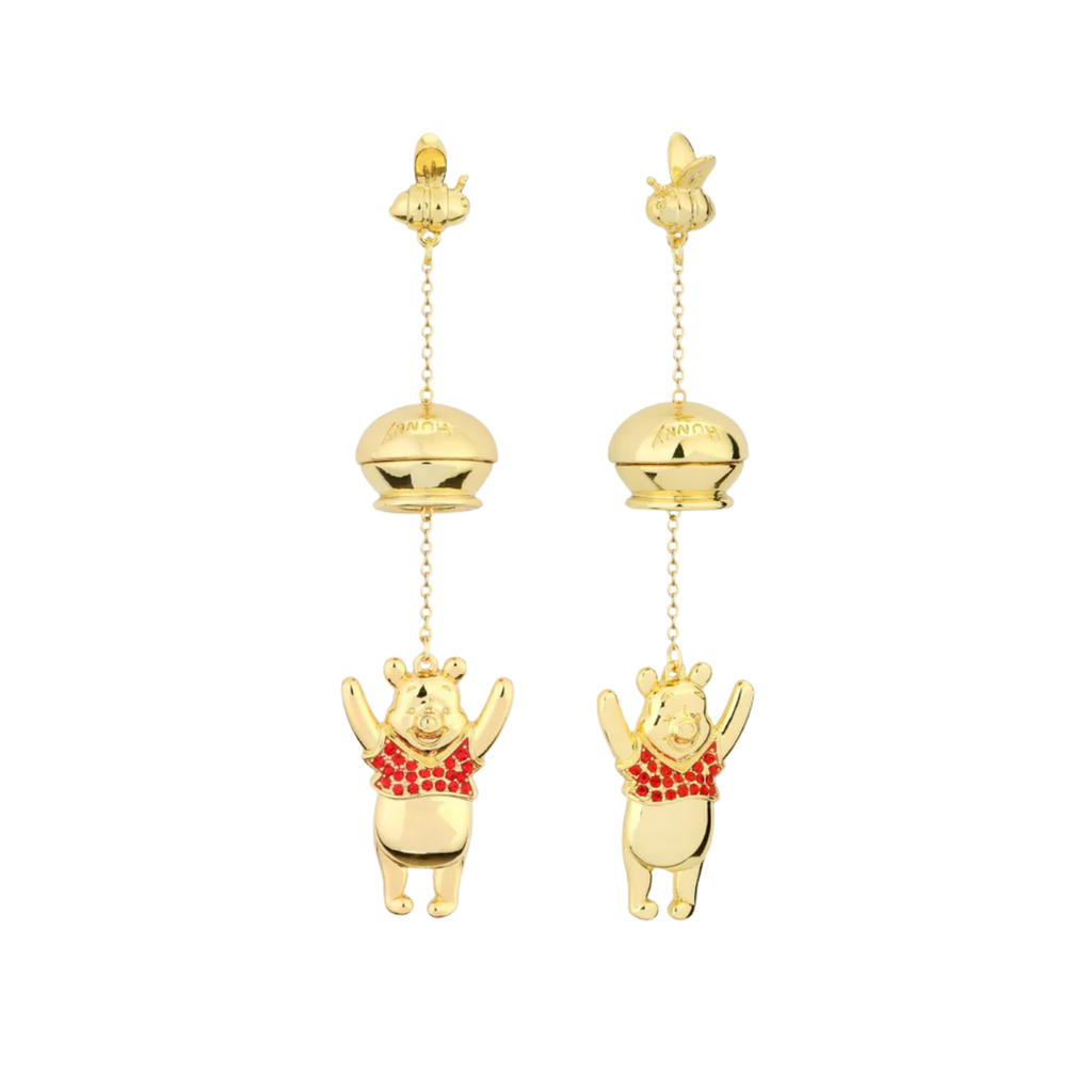 Couture Kingdom Disney Winnie the Pooh Honey Pot Drop Earrings
