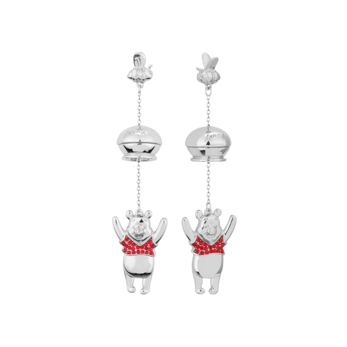 Couture Kingdom Disney Winnie the Pooh Honey Pot Drop Earrings
