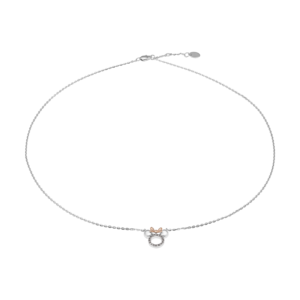 Disney|PNJ Minnie Necklace Charm with Sparkling Stone